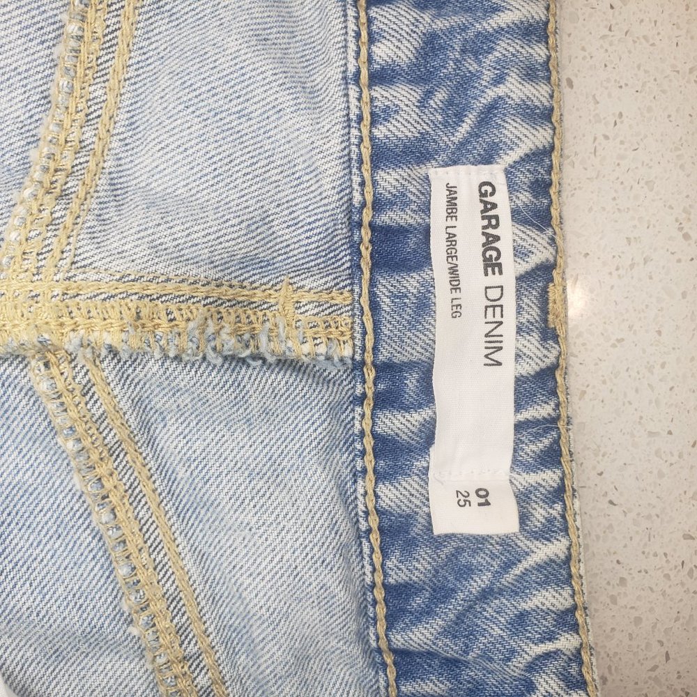 GARAGE - Wide Leg Jean - Maddie Blue T25 - Picture 15 of 15
